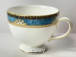 Wedgwood Curzon Demitasse Cups & Saucers Set 4 Discontinued Fine China