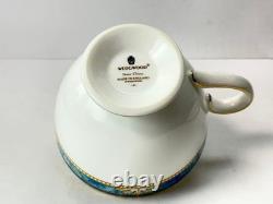 Wedgwood Curzon Demitasse Cups & Saucers Set 4 Discontinued Fine China