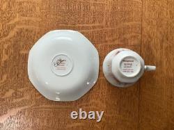 Wedgwood Flying Cloud SIX demitasse cups & saucers Georgetown Collection