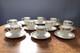 Wedgwood Gold Whitehall 10 Demitasse Cups & Saucers W4000