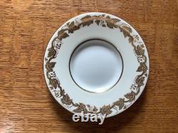 Wedgwood Gold Whitehall 10 demitasse cups & saucers W4000
