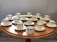 Wedgwood Gold Whitehall Bone China 15 Demitasse Cups & 14 Saucers, W4001