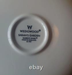 Wedgwood Sarah's Garden Demitasse Pair Cup & Saucer F/S