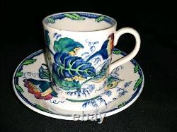 Wedgwood Water Nymph set of 8 extremely rare demitasse cups/saucers