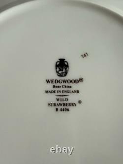 Wedgwood Wild Strawberry Demitasse Cups & Saucers Set of 6