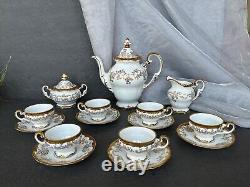 Weimar Porzellan Katharina VINTGE German Porcelain Coffee Demitasse Espresso Set