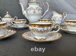 Weimar Porzellan Katharina VINTGE German Porcelain Coffee Demitasse Espresso Set