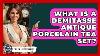 What Is A Demitasse Antique Porcelain Tea Set The Collectibles Guide
