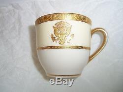White House China Demitasse Cup And Saucer From 1918