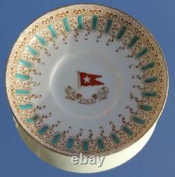 White Star Line Rms Olympic Titanic Era 1st CL Demitasse Cup & Saucer 1906/9 A/f