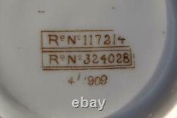 White Star Line Rms Olympic Titanic Era 1st CL Demitasse Cup & Saucer 1906/9 A/f