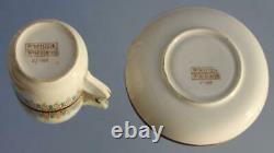 White Star Line Rms Olympic Titanic Era 1st CL Demitasse Cup & Saucer 1906/9 A/f