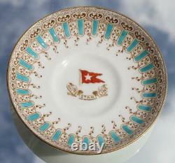 White Star Line Rms Olympic Titanic Era 1st CL Demitasse Cup & Saucer 1906 A/f
