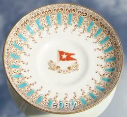 White Star Line Rms Olympic Titanic Era 1st CL Demitasse Cup & Saucer 1906 A/f