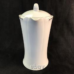 Wintering Demitasse Service for 12 Coffee Pot Cups Saucers Creamer Sugar Germany