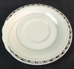 Wintering Demitasse Service for 12 Coffee Pot Cups Saucers Creamer Sugar Germany