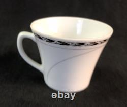 Wintering Demitasse Service for 12 Coffee Pot Cups Saucers Creamer Sugar Germany