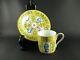 Yellow Dynasty / Siang Jaune (sj) By Herend Demitasse Cup (s) & Saucer (s) 2839