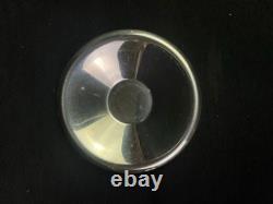 Zani Tulipano MCM Espresso Demitasse Set 6 Stainless Steel & Porcelain Cups